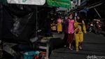 Geliat Pasar Tanjung Priok Kembali Normal Usai Aksi Demonstrasi