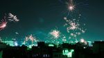 Houthi Meriahkan Maulid Nabi dengan Kembang Api