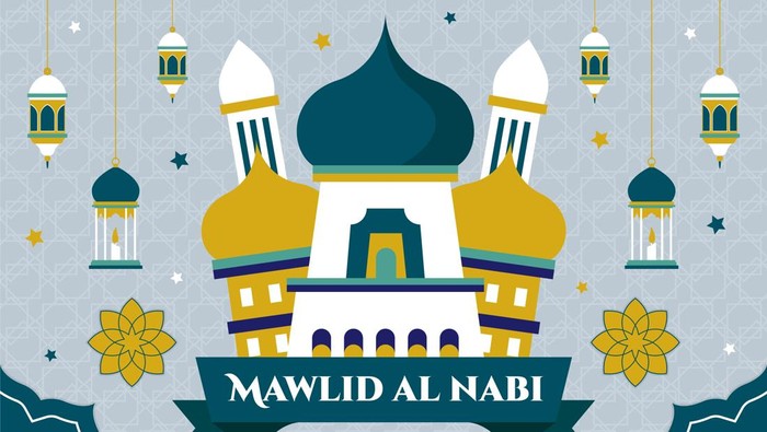 ILUSTRASI MAULID NABI 2025.