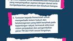 Infografis: 6 Pernyataan Sikap Dekan FH PTN Se-Indonesia soal Situasi Terkini