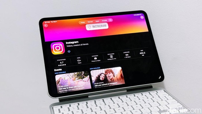 Instagram iPad