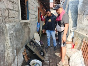 Kebakaran Dipicu Tabung Gas Bocor, 2 Warga di Seririt Terluka