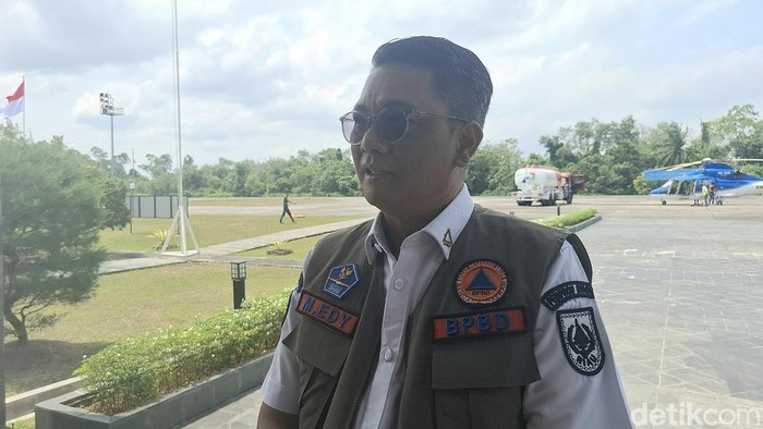 Kepala BPBD Riau Edy Afrizal
