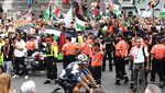Semarak Bendera Palestina dalam Balap Sepeda di Spanyol