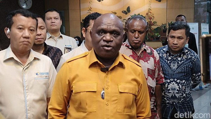 Menteri HAM Natalius Pigai.