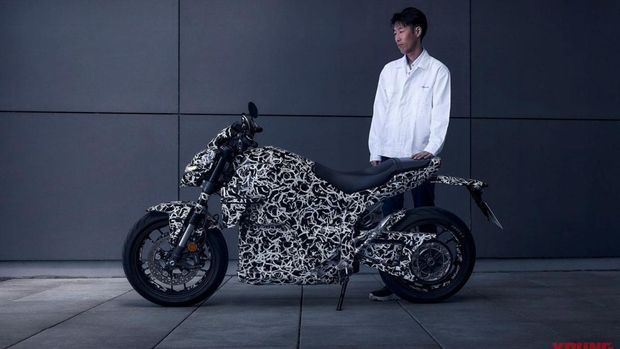 Motor listrik Honda EV Fun Concept dites di jalanan Eropa