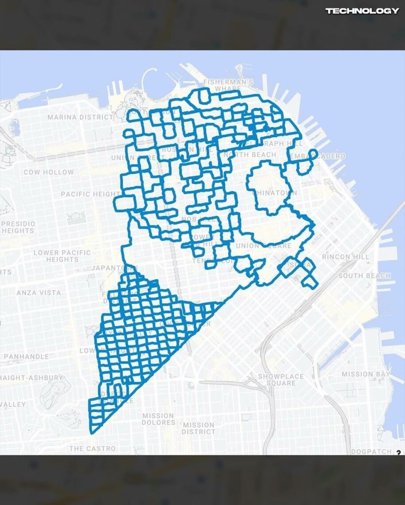 Pelari Buat Lukisan Pakai Aplikasi Strava