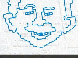 Keren! Pelari Bikin Lukisan Jalur Lari dengan Aplikasi Strava