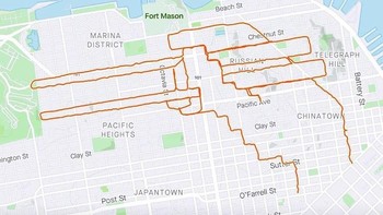 Gambar menggunakan sumpit. Foto: Instagram/@lennymaughan