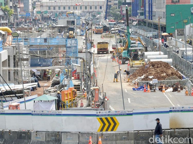 Pembangunan MRT Fase 2A Terus Dikebut, Begini Progresnya