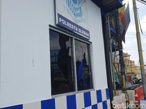Pos Polisi Pelemgurih Gamping Sleman Juga Dirusak Orang Tak Dikenal