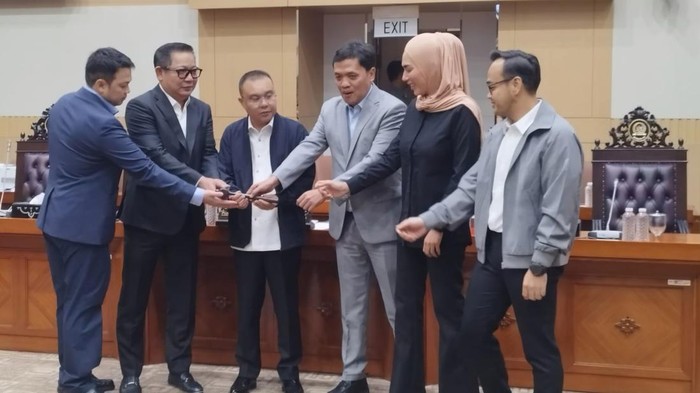 Pimpinan Baru Komisi III DPR