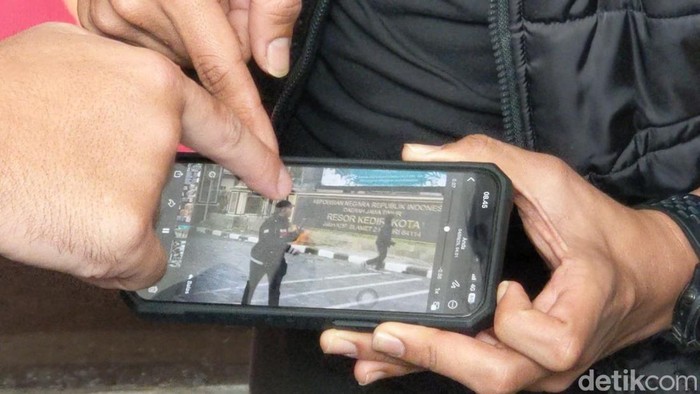 Pria diduga provokator aksi demo di Tulungagung.