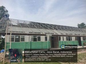 Viral Bangunan SDN di Cariu Rusak Tak Beratap, Pemkab Bogor Perbaiki