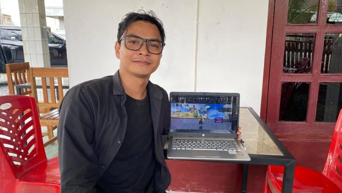 Teguh Putra Pamungkas buat maps Sampit di Roblox.