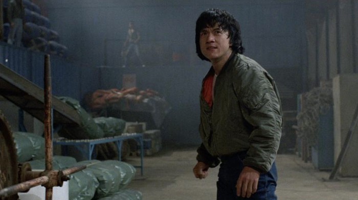 The Protector Cuplikan adegan Jackie Chan di film The Protector (1985).