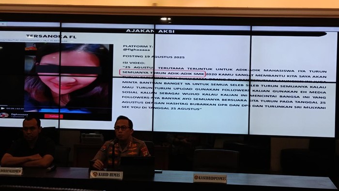 TikToker Figha Lesmana ditangkap polisi (Wildan/detikcom)