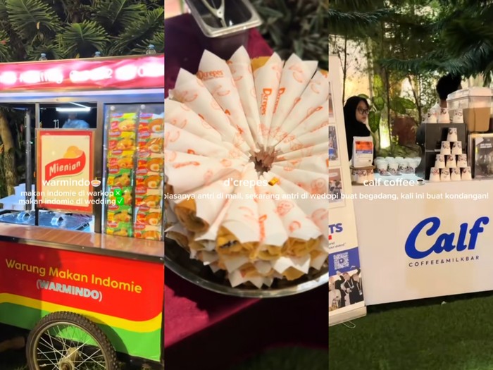 Beredar postingan suasana pernikahan ala Gen Z mendadak jadi sorotan, menu makanan ada mi instan hingga kopi. Postingan tersebut langsung viral di media sosial.