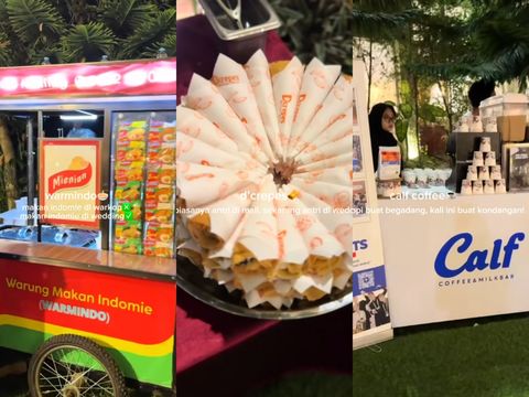 Beredar postingan suasana pernikahan ala Gen Z mendadak jadi sorotan, menu makanan ada mi instan hingga kopi. Postingan tersebut langsung viral di media sosial.