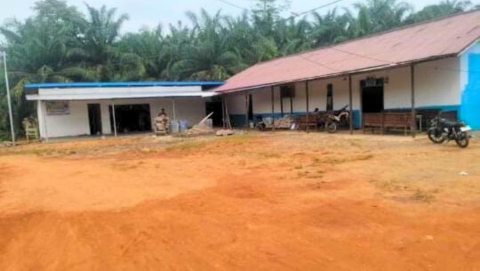 Bangunan Dapur MBG di Desa Apas, Kecamatan Sebuku.
