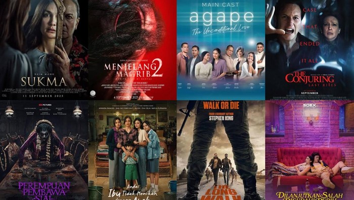 Daftar film terbaru yang rilis September 2025