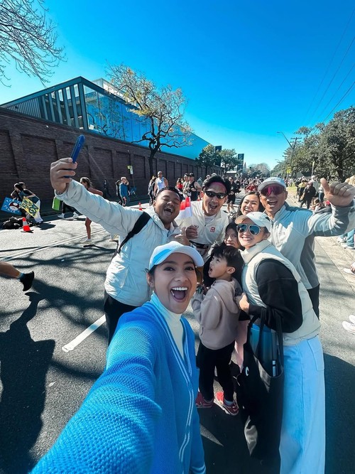 Ibnu Jamil ikut Sydney Marathon pada 31 Agutsus 2025.
