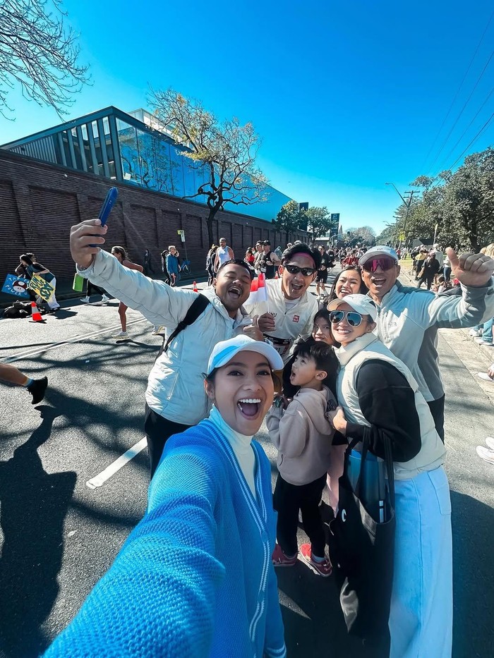 Ibnu Jamil ikut Sydney Marathon pada 31 Agutsus 2025.
