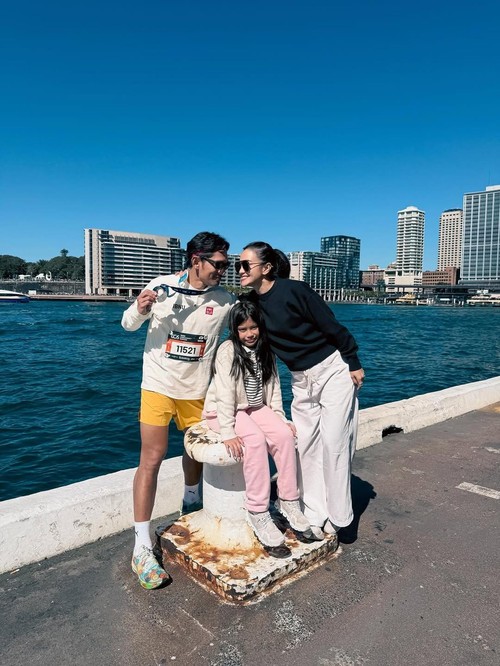 Ibnu Jamil ikut Sydney Marathon pada 31 Agutsus 2025.