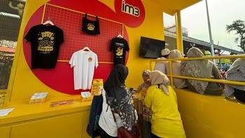 Festival tahun ini juga semakin meriah dengan kolaborasi IM3 bersama sejumlah musisi dan kreator. Foto: Agus Tri Haryanto