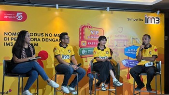“Pestapora bukan hanya soal musik, tapi ruang kolaborasi. Kehadiran IM3 dengan fitur SATSPAM memperkaya identitas festival ini lewat keamanan digital yang relevan bagi generasi muda,” ujar Festival Director Pestapora, Kiki Aulia Ucup. Foto: Agus Tri Haryanto