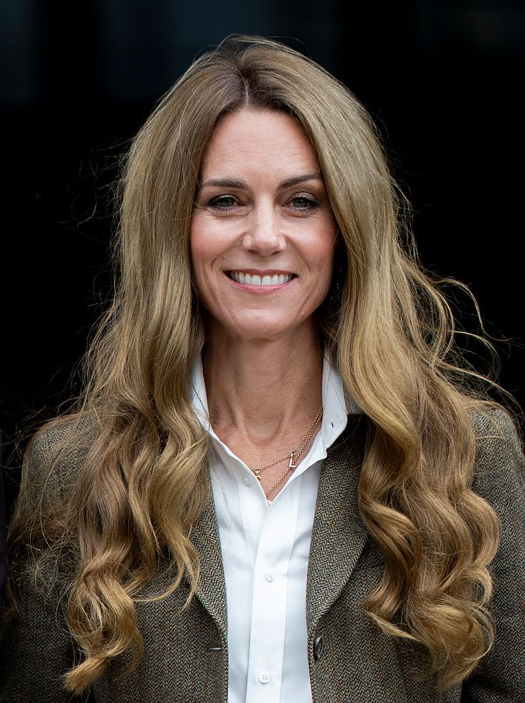 LONDON, ENGLAND - SEPTEMBER 04: Catherine, Princess of Wales during her visit to the newly renovated gardens Natural History Museum on September 04, 2025 in London, England. (Photo by Karwai Tang/WireImage)