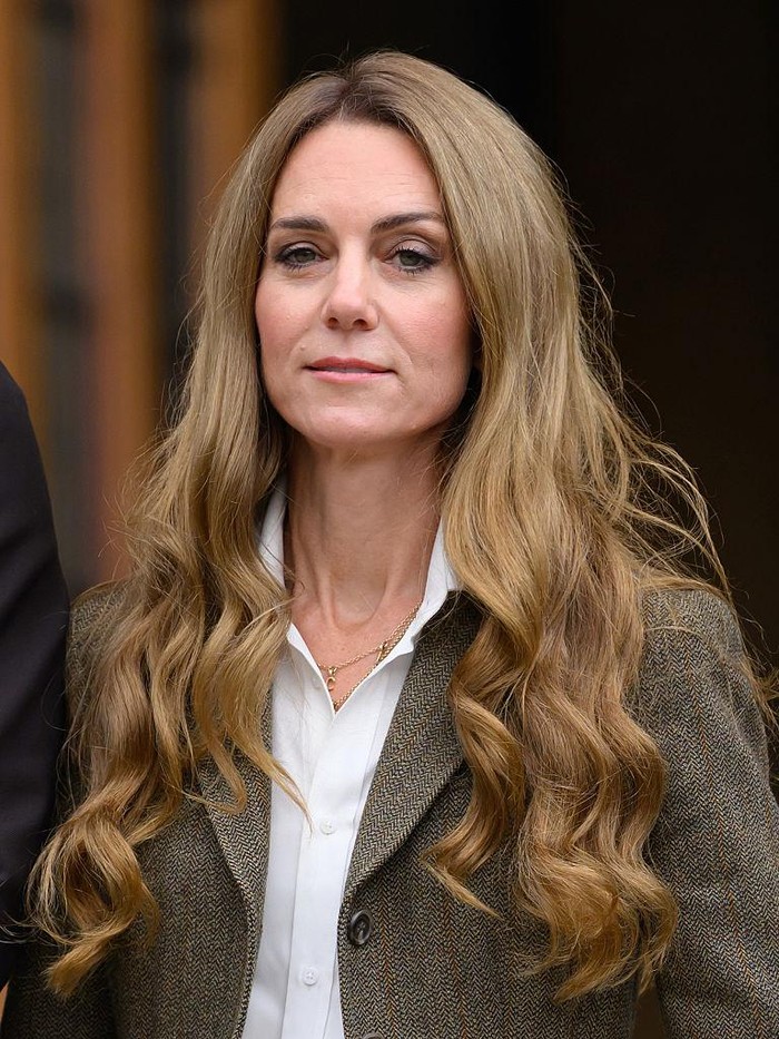 LONDON, ENGLAND - SEPTEMBER 04: Catherine, Princess of Wales during her visit to the newly renovated gardens Natural History Museum on September 04, 2025 in London, England. (Photo by Karwai Tang/WireImage)