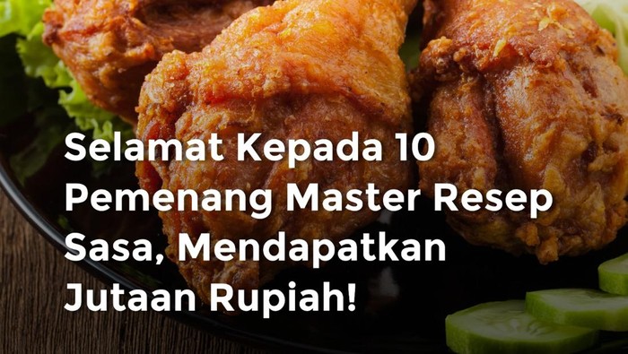 Pemenang Master Resep Sasa