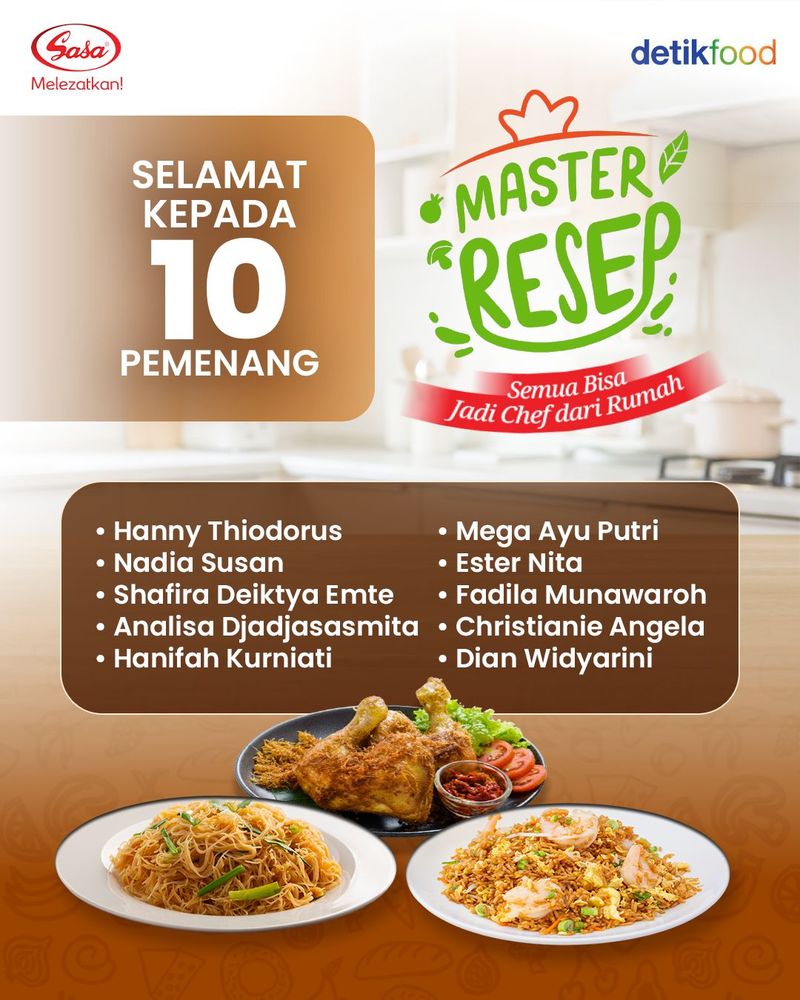 Pemenang Master Resep Sasa