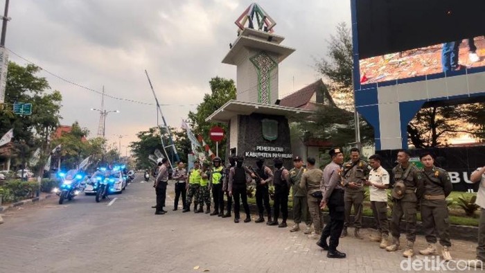 Patroli gabungan Polres Pasuruan