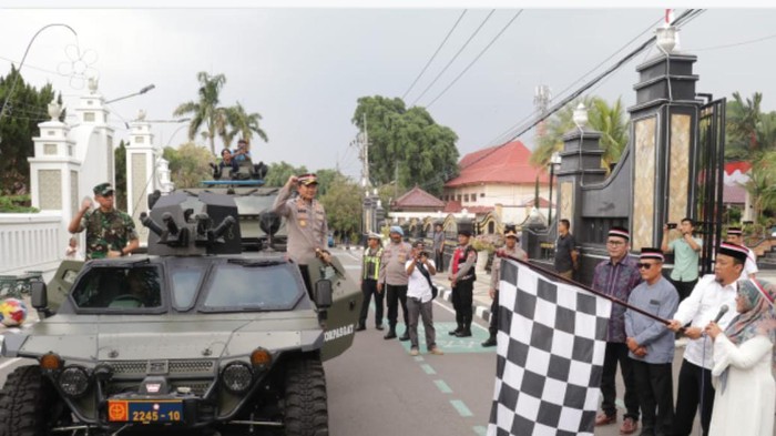 Patroli Skala Besar di Magetan.