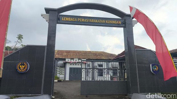 Perkebunan di Lapas Kelas IIA Kuningan.