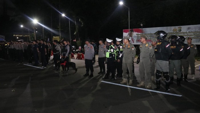Patroli skala besar digelar pada Kamis (4/9/2025) sore hingga malam melibatkan 147 personel. Gabungan satgasda Polda Metro Jaya dengan Pemprov DKI yang melakukan patroli.