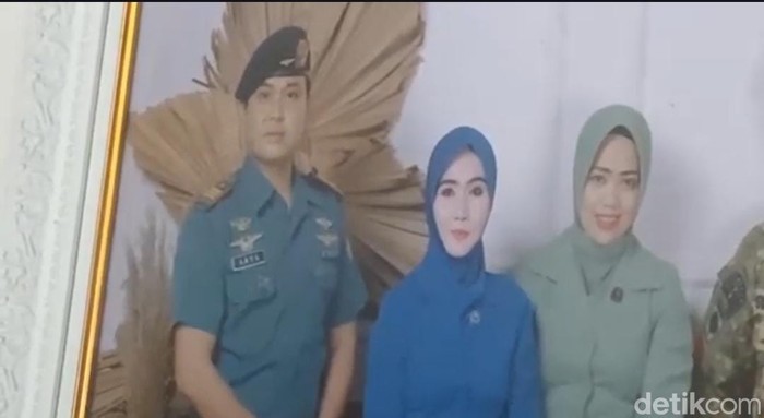 Potret keluarga Kapten Haryanto, pilot helikopter yang kecelakaan di Tanah Bumbu, Kalsel.