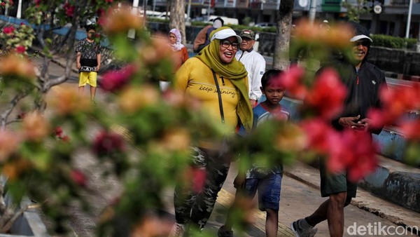 Ragam Aktivitas Warnai Libur di Waduk Sunter