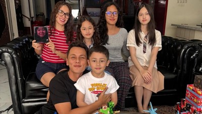 Andhika Pratama Rayakan Ultah ke-5 Saka, Sederhana yang Penting Kumpul