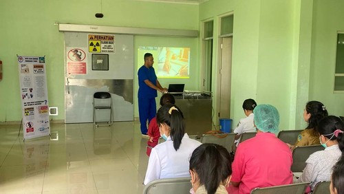 Suasana di RSUD Borong di Manggarai Timur, NTT. (Facebook RSUD Borong Matim)