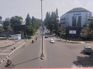 Libur Panjang Maulid Nabi, Lalu Lintas Bandung Terlihat Lengang