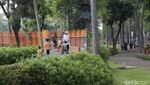 Suasana Tebet Eco Park Ramai Warga Nikmati Libur Maulid Nabi