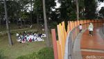 Suasana Tebet Eco Park Ramai Warga Nikmati Libur Maulid Nabi