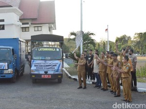 Pemkab Soppeng Kirim 5 Ton Bantuan untuk Korban Kebakaran di Luwu Timur