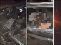 Innova Hantam Kios dan Truk di Bandar Lampung, 1 Tewas