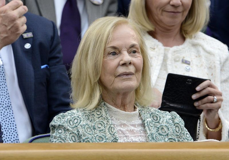 Duchess Of Kent Attending The Trooping The Colour Ceremony In London. (Photo by Mark Cuthbert/UK Press via Getty Images)
