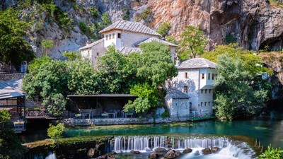 Melihat Blagaj Tekke Pondok Para Sufi di Semenanjung Balkan