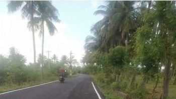 Dipindahin dulu dong sampahnya sebelum ngecat marka jalan. Foto: Bored Panda
